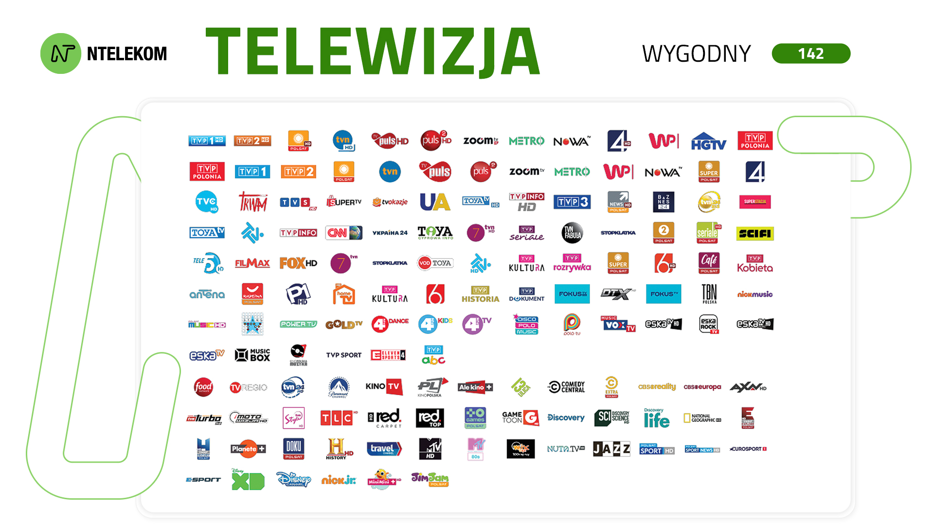 Telewizja - Pakiet Wygodny Telewizja - Pakiet Wygodny